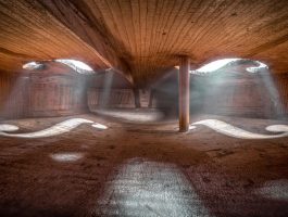 L'intérieur d'un violon. Photo : Charles Brooks